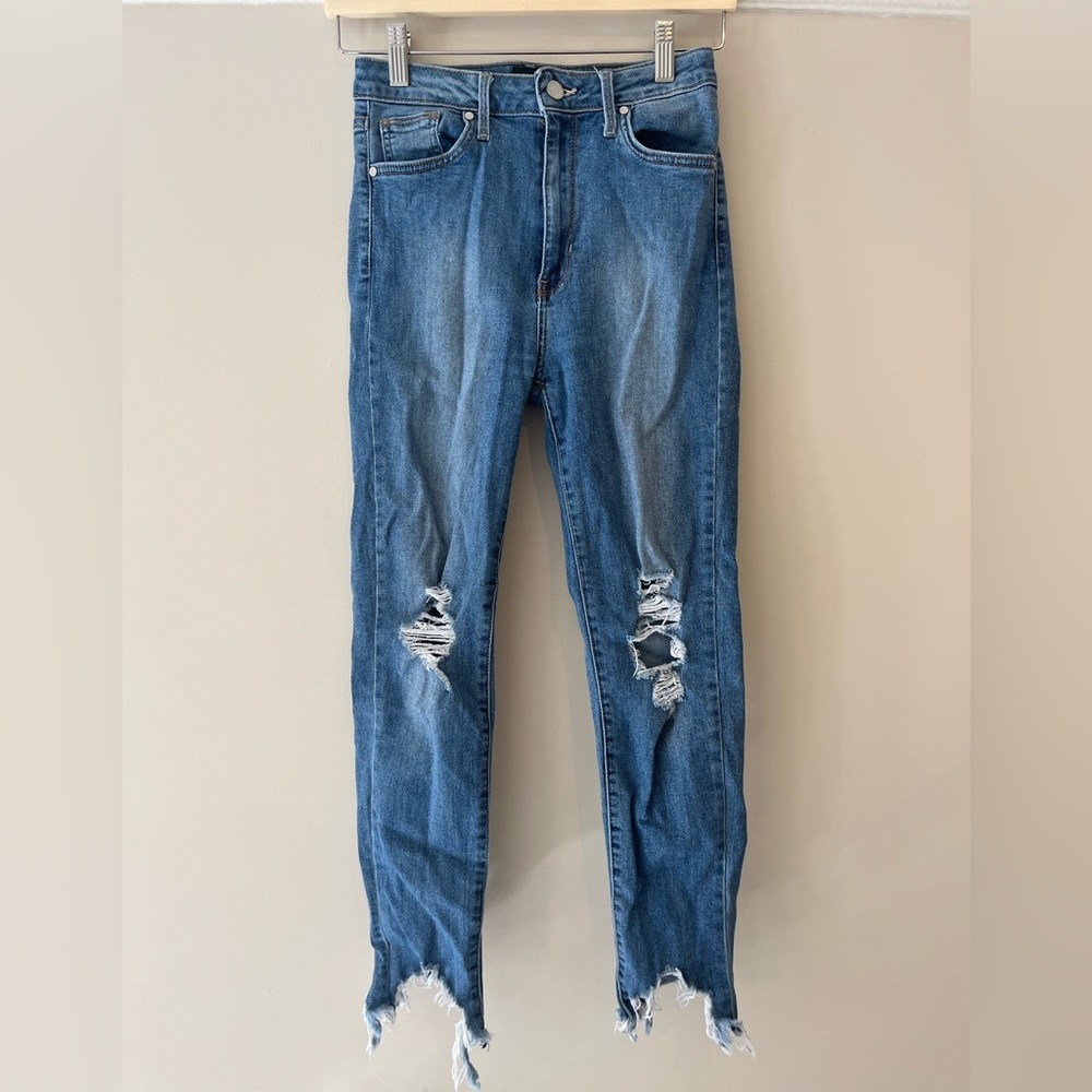 Just Black denim high-rise skinny jeans womens size 26